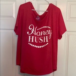 Plus size Honey Hush shirt